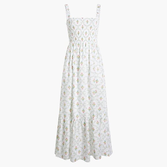 Hill House Dresses & Skirts - Hill House Home The Anjuli Nap Dress - Pastel Trellis Cotton - Size M